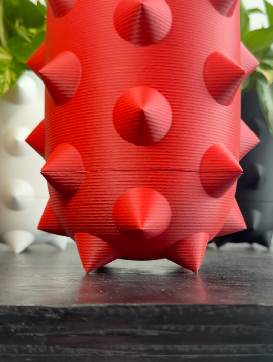 SPIKE VASE 01 with Wall Mount (145mm / 5.7in)